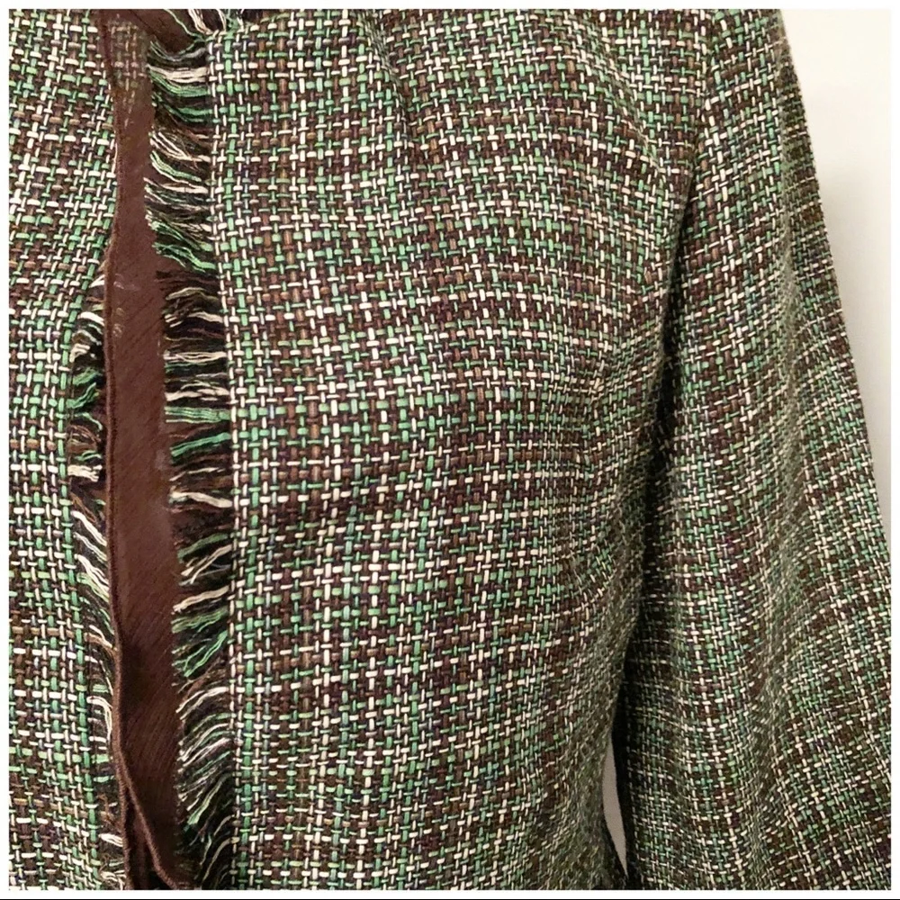 Julie Mitchell Tweed Jacket Sz 14P NWT - Picture 2 of 7